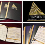 Menu Resto L'Empire Montréal