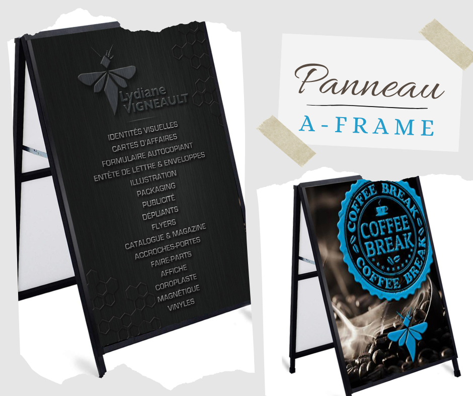 Impression Panneau A frame