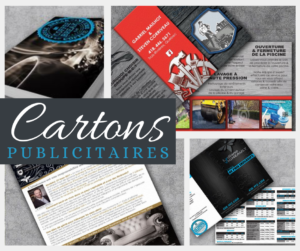 Impression et création cartons publicitaire